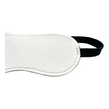 Kit 100 máscaras ajudar dormir Redu Shaper tapa olho sono para sublimação cor branco liso Foto mini 2