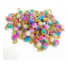 Kit 100 Penteado Laços Elásticos Pet Banho E Tosa Pet Shop Foto mini 3
