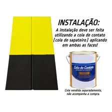 Kit 100 Protetor Estacionamento Coluna Pilastra Cantoneira Cor Amarelo/preto Foto mini 4