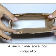 Kit 100 Sacolas Papel Kraft Presente 25x17x6cm Bolsa Festa Onstore Foto mini 4