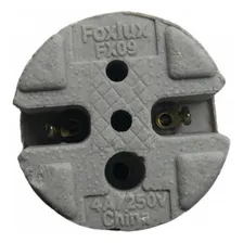 Kit 100 Soquete Receptaculo Porcelana Bocal E27 1451n Foxlux Foto mini 4