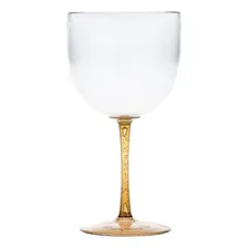 Kit 100 Taças Gin/vodka Bicolor 580ml Acrílica Personalizada Cor Pé Dourado Foto  mini 1