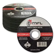 Kit 100 unidades Disco Corta metal 115mm Esmerilhadeira MFL Foto  mini 1