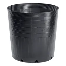 Kit 100 Vasos Preto P/ Embalagem De Mudas Sem Alça 25 Litros Foto mini 2