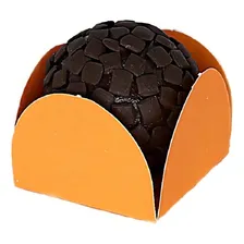 Kit 1000 Unidades Forminha Para Doces Laranja Foto mini 1