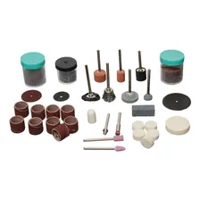 Kit 105 Acess贸rios Dremel Micro Retifica Lixas Disco Escovas Foto mini 2