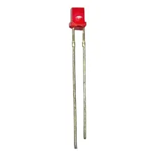 Kit 10pçs Led Vermelho Quadrado Difuso 3mm Foto mini 1