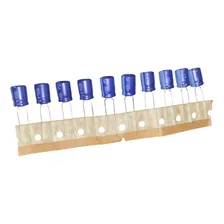 Kit 10un Capacitor EletrolĂtico 4,7uf 100v 105Âșc Foto mini 3