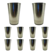 Kit 10un Copo Cuia Inox 200ml Atacado Terere Foto mini 1