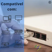 Kit 10un. Patch Cord Para Roteador Cat5e Rj45 30cm + Foto mini 4