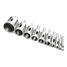 Kit 10x Brocas Diamante Vidro Marmore Piso Ceramica 6 A 30mm Foto mini 3