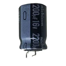 Kit 10x Capacitor Eletrolitico 2200uf X 16v 105 Foto mini 1