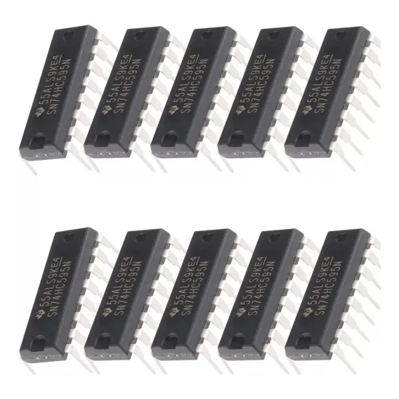 Kit 10x C.i Sn74hc595n 74hc595 Foto 1
