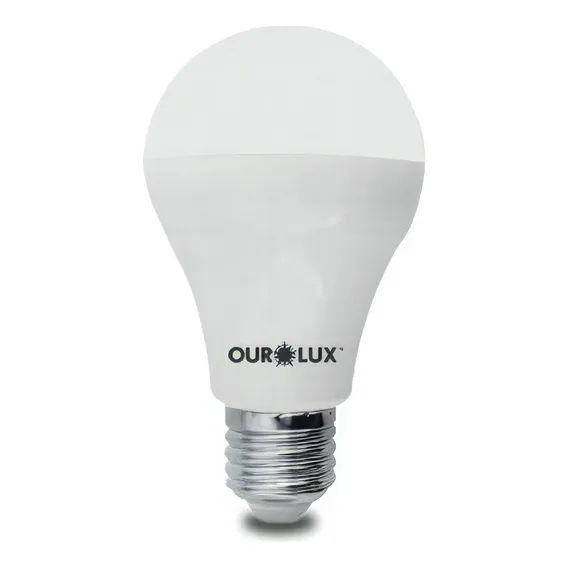 Kit 10x Lampada Bulbo S Led Ourolux 6w (4x 3000k + 6x 6500k) Foto 1