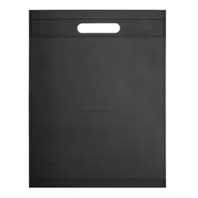 Kit 10x Sacolas Em Tnt Premium Termo Selado Nifty Topget Cor Preto Foto mini 2