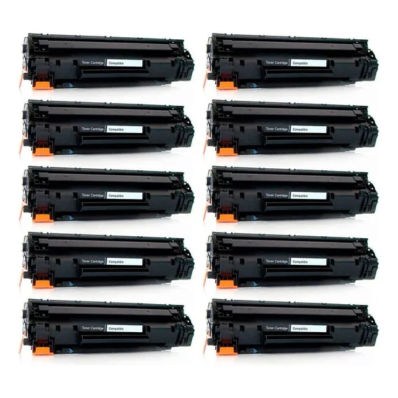 Kit 10x Toner Compatível P/ Laser Pro M1132mfp M1132 1132 Tinta Preto Foto 1