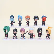 Kit 11 Action Figure Bonecos Naruto Hidan Madara Akatsuki Foto mini 2
