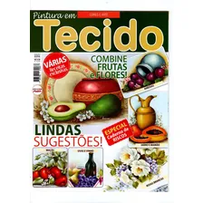 Kit 11 Revistas Pintura Em Tecido   Panos De Prato Foto mini 4
