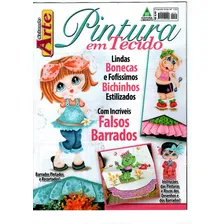 Kit 11 Revistas Pintura Em Tecido   Panos De Prato Foto mini  3