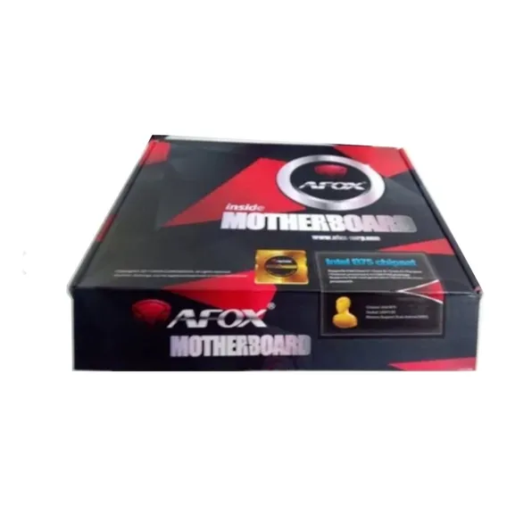 Kit 1155 Mb Placa Mae Afox Ib75 + I5 2400 + Mem Cor Preto Foto 1