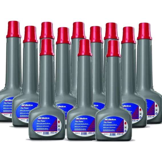 Kit 12 Aditivos Combustível Flexpower Acdelco 200ml Foto 1