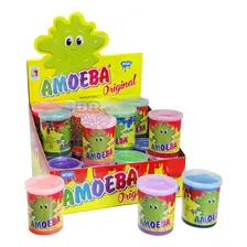 Kit 12 Amoeba Massinha Geléia De Brincar Brincar Foto mini 1