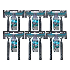 Kit 12 Aparelho Barbear Descartável Barbeador 3 Lâminas Enox Foto  mini 1