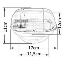 Kit 12 Arandelas Luminária Tartaruga Lente Cristal Preta Foto mini 3