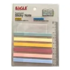 Kit 12 Blocos De Marca Texto Adesivo Eagle Foto mini 1