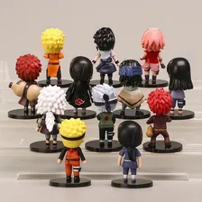 Kit 12 Bonecos Naruto Action Figure Sasuke Itachi Jiraya Foto mini  2
