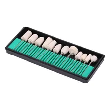 Kit 12 Brocas Branca Polidora Motor Unhas Unha Foto mini 2