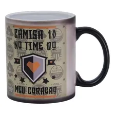 Kit 12 Caneca Para Sublimação Mágica Preto Fosca 325ml Foto mini 4