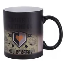 Kit 12 Caneca Para Sublimação Mágica Preto Fosca 325ml Foto mini 2