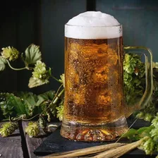 Kit 12 Canecas De Vidro Chopp Cerveja 500  Transparente Foto mini  3