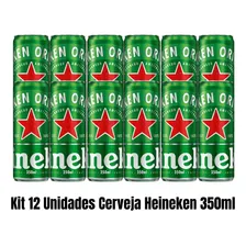 Kit 12 Cerveja Lager Heineken Lata 350ml Foto mini  2
