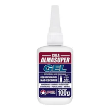 Kit 12 Cola Adesivo Instantâneo 100g Gel Almasuper Foto mini 1