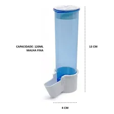 Kit 12 Comedouro Automático 120 - Malha Fina - Pássaros Foto mini 2