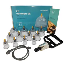 Kit 12 Copos Ventosa Com Anvisa Massagem Ventosaterapia Foto  mini 1