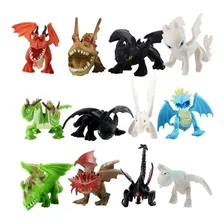Kit 12 Dragões Como Treinar Seu O Dragão Bonecos Fig De Ação Foto mini 1
