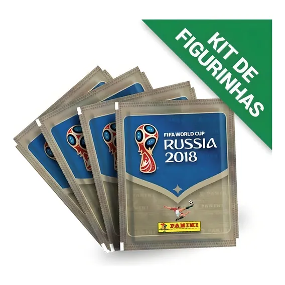 Kit 12 Envelopes De Figurinhas Copa Russia 2018 Foto 1