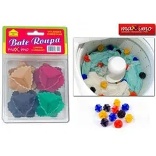 Kit 12 Esferas Bolinhas Bate Roupas Maquina Lavar Foto mini 2