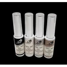 Kit 12 Esmaltes Ponta Fina Desenho Nail Art Unha Esmalte Gel Foto mini 4