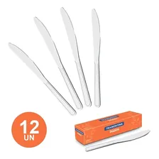 Kit 12 Facas De Mesa Búzios Inox Tramontina Jantar Talheres Foto  mini 1