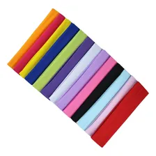 Kit 12 Faixas Para Cabelo 8cm Cores Variadas Ou A Cor 12 Cores Variadas Foto mini  2
