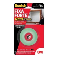 Kit 12 Fita Dupla Face Fixa Forte Extreme 5kg 24mm X 2m 3m Foto mini  2