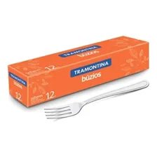 Kit 12 Garfos De Mesa Tramontina Búzios Talheres Aço Inox Foto mini 1