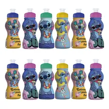Kit 12 Garrafas Stitch 250ml Squeeze Lembrancinha Foto mini 2