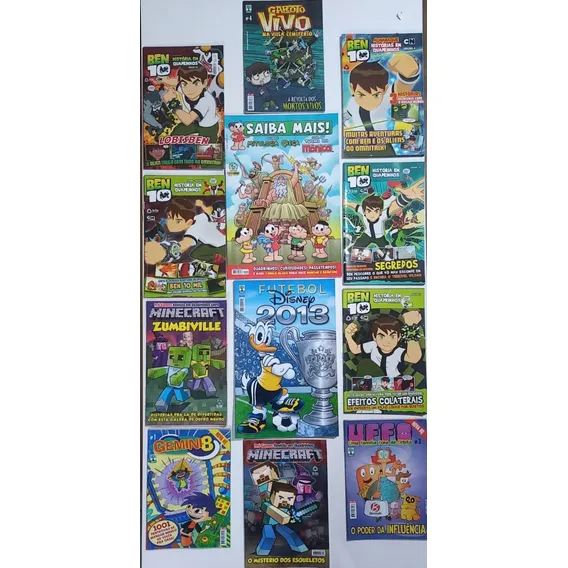 Kit 12 Gibis 1 Turma Da M么nica Saiba Mais! E + 11 Variados Foto 1