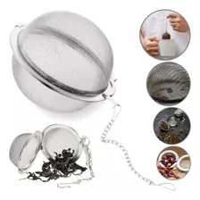 Kit 12 Infusor De Chá Inox Coador Peneira Bolinha Corrente Foto mini 2