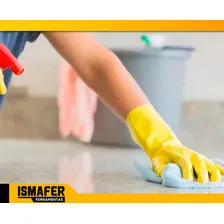 Kit 12 Luva Latex Multiuso Amarela Limpeza Cozinha Serviço Foto mini 4